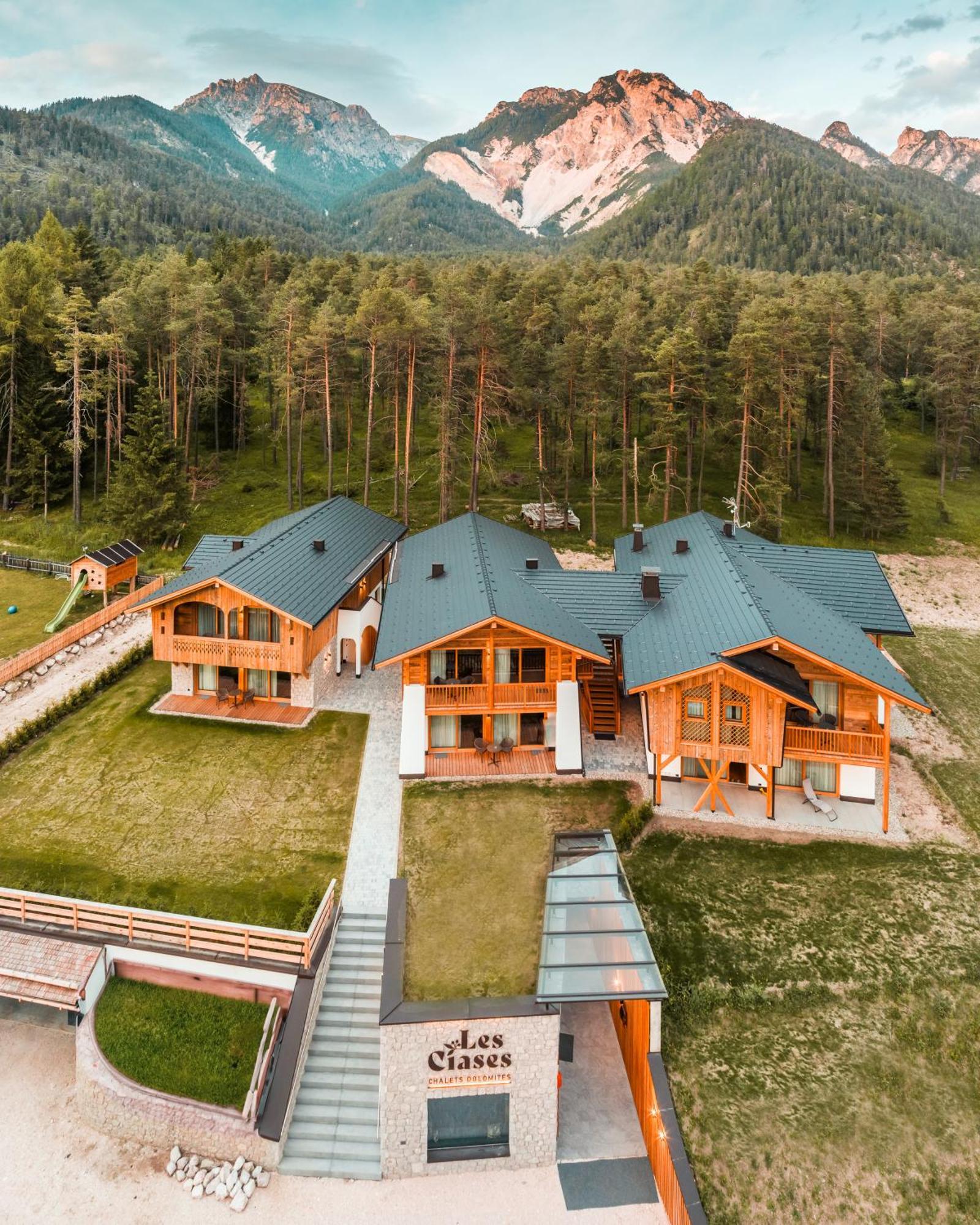 Les Ciases Chalets Dolomites Сан Вигилио ди Маребе Екстериор снимка